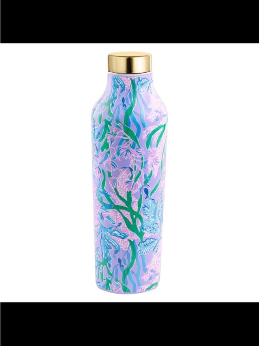 Lilly Pulitzer secret escape- 20 Oz stainless steel water bottle